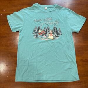 Feelin a little‎ frosty Christmas winter T-shirt